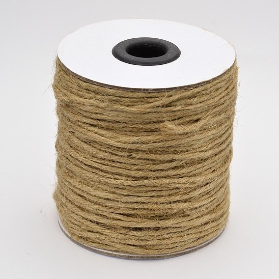6 -Cordón de yute, cuerda de yute, hilo de yute, para la fabricación de la joyería