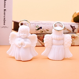 Angel Velvet Storage Box for Women, Portable Necklaces Case