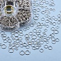 126g Iron Close but Unsoldered Jump Rings, with Brass Rings, Assistant Tool