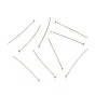 Jewelry Findings, Brass Ball Head Pins, 0.6mm Thick, Head: 1.5mm