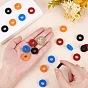Superhallazgos 40 piezas 4 colores esponja estilo joystick posicionamiento anillo auxiliar para consola de juegos