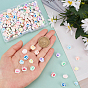 SUPERFINDINGS 200Pcs 10 Colors Handmade Polymer Clay Beads, Paw Print