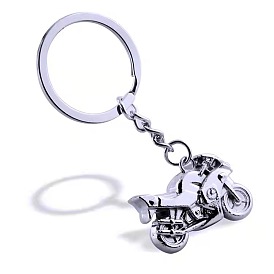 Metal Keychain Motorcycle Keychain Gift Laser Logo Dropshipping