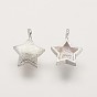 925 Sterling Silver Charms, Star