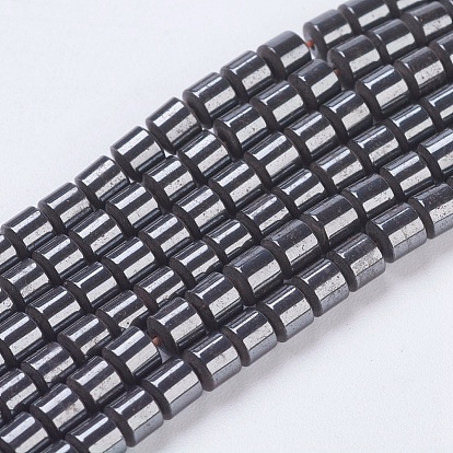 Synthetic Hematite Beads, with Magnetic, Column