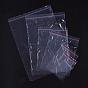 Plastic Zip Lock Bags, Resealable Packaging Bags, Top Seal, Self Seal Bag, Rectangle