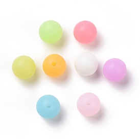 Luminous Silicone Beads, Chewing Beads For Teethers, DIY Nursing Necklaces Making, Round