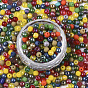 Glass Beads, Mixed Style, Round
