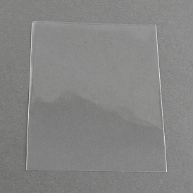 Opp sacs de cellophane, rectangle, 10x8 cm