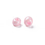 6/0 perles de rocaille de verre, teints et chauffée, lustre de couleurs opaques, trou rond, ronde