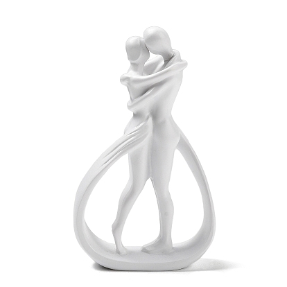 Figura de pareja de resina del día de San Valentín., para la decoración del escritorio del hogar