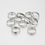 Регулируемые железные колодки кольцо основы, фурнитура для плоско-круглых кабошонов 