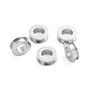 201 Stainless Steel European Bead Cores, Grommet for Polymer Clay Rhinestone Large Hole Beads Making, Column