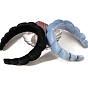 Soft Plush Hair Bands, Padded Braid Wide Hair Bands Accessories for Women Girls