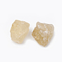 Natural Citrine Beads, Nuggets, No Hole/Undrilled