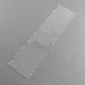 OPP Cellophane Bags, Rectangle, 28x7cm