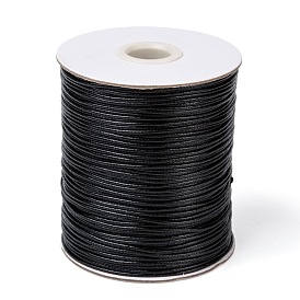 Korean Waxed Polyester Cord, Bead Cord, 1.2mm, about 185yards/roll