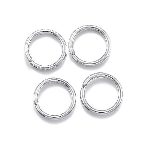 304 Stainless Steel Jump Rings, Open Jump Rings