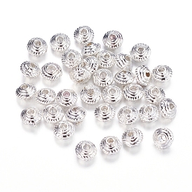 Tibetan Style Alloy Spacer Beads, Cadmium Free & Lead Free, Bicone