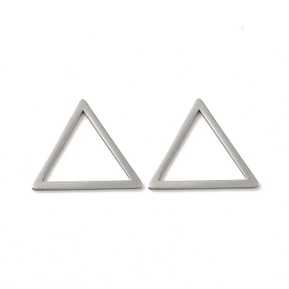 304 Stainless Steel Linking Rings, Triangle