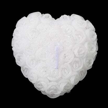 Paraffin Candle Holder, for Valentine's Day, Wedding Home Party Decoration, Heart