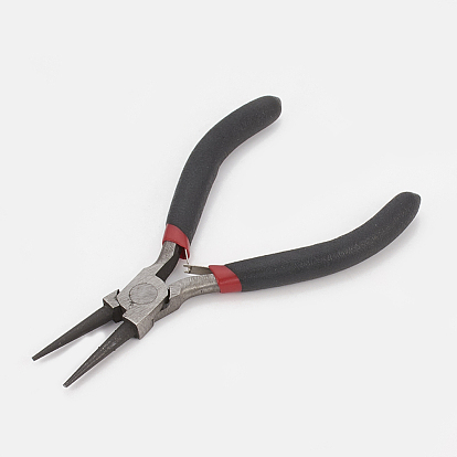 45# Carbon Steel Jewelry Plier Sets, including Wire Cutter Plier, Round Nose Plier, Side Cutting Plier and Scissor