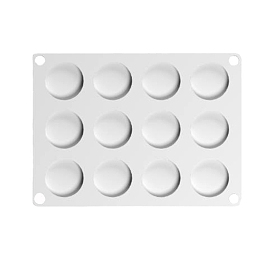 12-Cavity Food Grade Silicone Wax Seal Stamp pad/Melt Molds, for DIY Wax Crafting, Rectangle