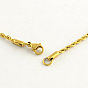 304 collares de cadena de la cuerda de acero inoxidable, 20.4 pulgada (51.8 cm)