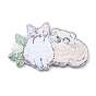 Computerized Embroidery Cloth Iron on/Sew on Patches, Costume Accessories, Appliques, Cat Shape