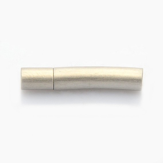Столбцов 304 нержавеющая сталь матовая штыковые ожерелье застежками, ионное покрытие (ip)