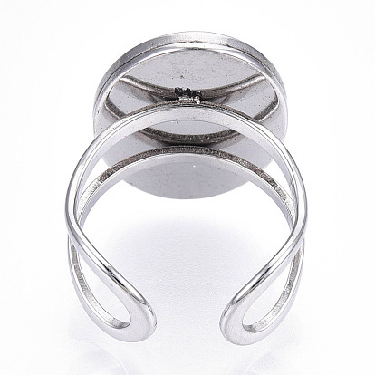 Овальное кольцо настроения, эпоксидное открытое кольцо манжеты, изменение температуры цвет эмоции чувство кольцо, 201 кольцо из нержавеющей стали для мужчин и женщин