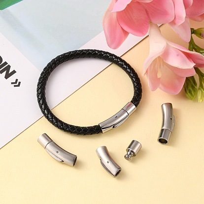 Column 304 Stainless Steel Matte Bayonet Necklace Clasps