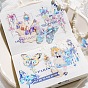 20Pcs 10 Styles PET Waterproof Decorative Stickers, Self-adhesive Bowknot Butterfly Decals, for DIY Scrapbooking