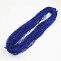 Braided Imitation Leather Cords, Round Bracelet Findings, 3x3mm, about 103.89 yards(95m)/bundle