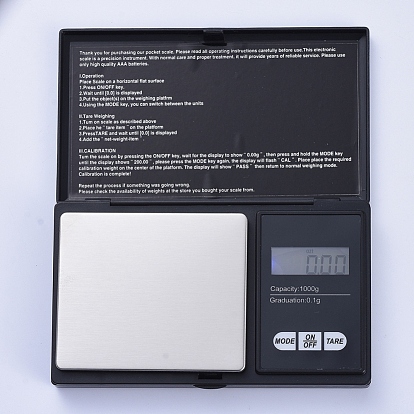 Весы грамм цифровые карманные весы, цифровая шкала граммов, пищевые весы, ювелирная шкала, без батареи
