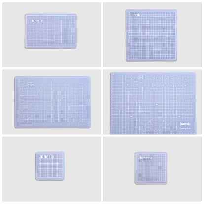 PVC Cutting Mat Pad, with Scale, for Desktop Fine Manual Work Leather Craft Sewing DIY Punch Board