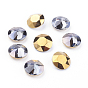 Puntiagudo y chapado en diamantes de imitación de cristal k 9, Grado A, facetados, plano y redondo