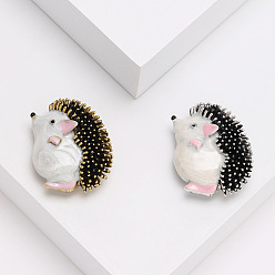 Alloy Brooches, Enamel Pin, Jewely for Women, Hedgehog