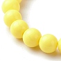 Opaque Acrylic Beads Stretch Bracelet for Kid, Love