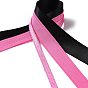 9 Yards 3 Styles Polyester Ribbon, for DIY Handmade Craft, Hair Bowknots and Gift Decoration, Pink Color Palette