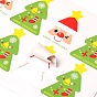 Рождественская елка шаблон поделки этикетки наклейки Пастер картинка, 18x13.3см, о 8pcs / лист