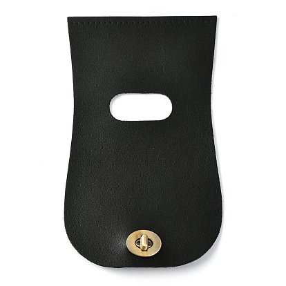 Housse de sac en simili cuir, avec fermoirs en alliage à verrouillage par rotation, accessoires de remplacement de sac