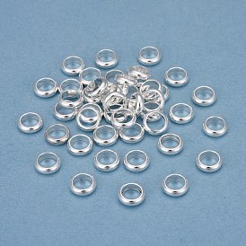 304 de acero inoxidable perlas espaciadoras, anillo