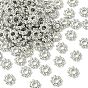 Alloy Daisy Spacer Beads, Flower, Metal Findings for Jewelry Making Supplies