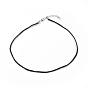 Nylon Thread Necklace Making, with Zinc Alloy Lobster Claw Clasps