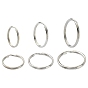 60 шт. 3 стили железные сплит-брелки для ключей, брелок выводы