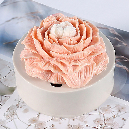 Flower Shape DIY Candle Silicone Molds, for Scented Candle Making