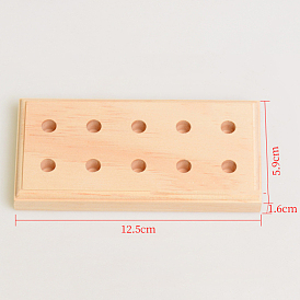 Wood Tray, for Capsule Tray
