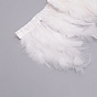 Rooster Hackle Feather Trim Fringe, for DIY Sewing Crafts Costumes Decoration