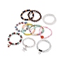 Fashionable Valentines Day Ideas for Her Mixed Bracelets, Vary in Materials and Colors, 55mm